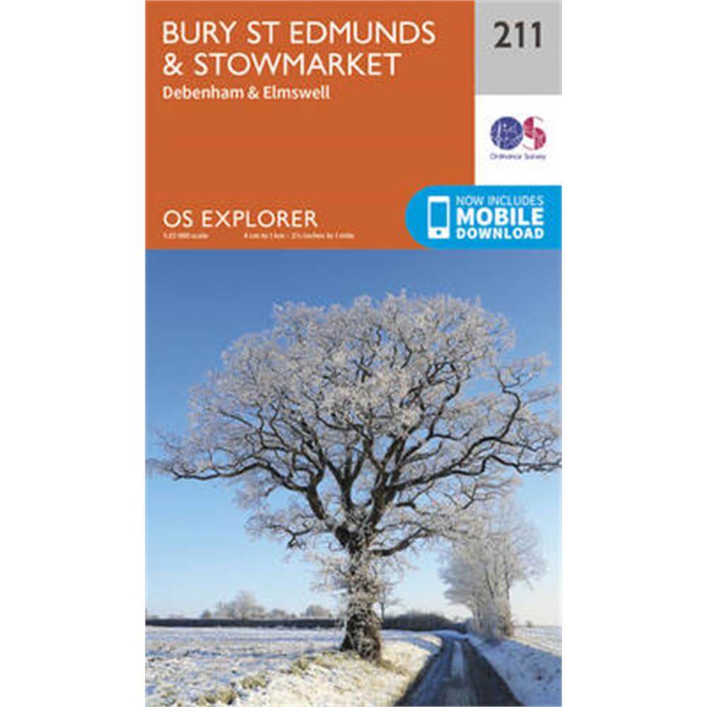 Bury St.Edmunds and Stowmarket - Ordnance Survey